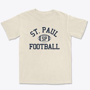 Saint Paul School Classic Football Premium Heavyweight T-shirt
