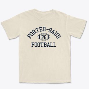 Porter-gaud School Classic Football Premium Heavyweight T-shirt