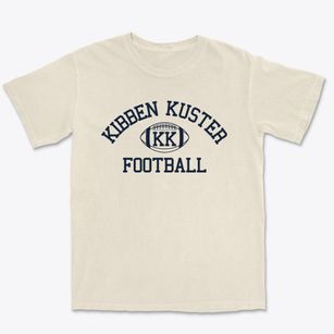 Kibben Kuster Preschool Classic Football Premium Heavyweight T-shirt