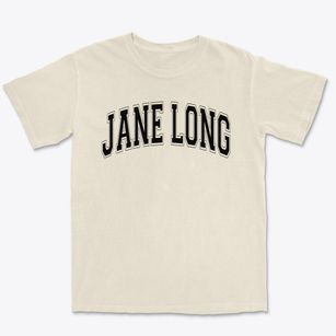 Jane Long Middle School Varsity Arch Premium Heavyweight T-shirt