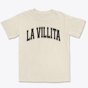 La Villita Elementary School Varsity Arch Premium Heavyweight T-shirt