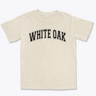 White Oak Primary School Varsity Arch Premium Heavyweight T-shirt