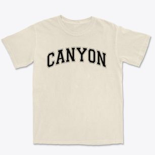 Canyon Middle School Varsity Arch Premium Heavyweight T-shirt