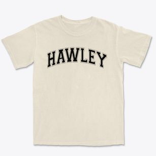 Hawley Elementary School Varsity Arch Premium Heavyweight T-shirt