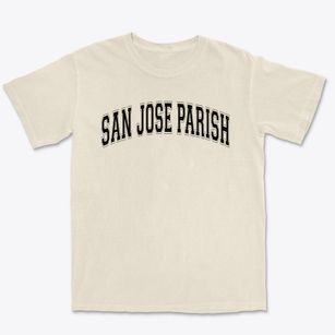 San Jose Parish Varsity Arch Premium Heavyweight T-shirt