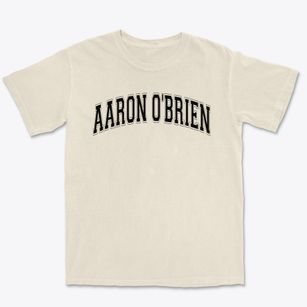 Aaron O'brien Varsity Arch Premium Heavyweight T-shirt