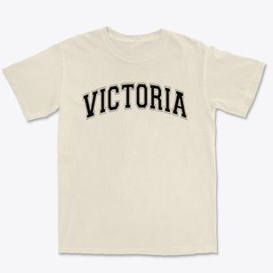 Homeschool Victoria Varsity Arch Premium Heavyweight T-shirt