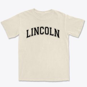 Lincoln Elementary School Varsity Arch Premium Heavyweight T-shirt