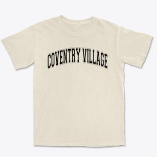 Coventry Village School Varsity Arch Premium Heavyweight T-shirt