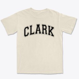 Clark Elementary School Varsity Arch Premium Heavyweight T-shirt