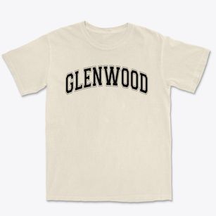 Glenwood Elementary School Varsity Arch Premium Heavyweight T-shirt