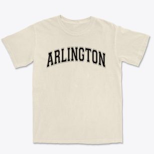 Arlington Christian School Varsity Arch Premium Heavyweight T-shirt