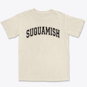 Suquamish Elementary School Varsity Arch Premium Heavyweight T-shirt