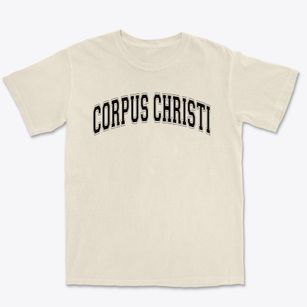 Corpus Christi Parish Varsity Arch Premium Heavyweight T-shirt