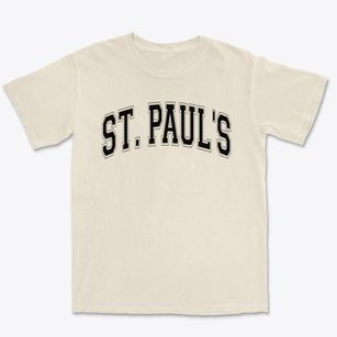 Saint Paul's Grade School Varsity Arch Premium Heavyweight T-shirt