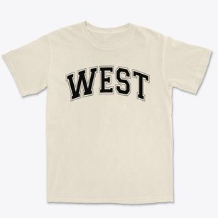 West High School Varsity Arch Premium Heavyweight T-shirt