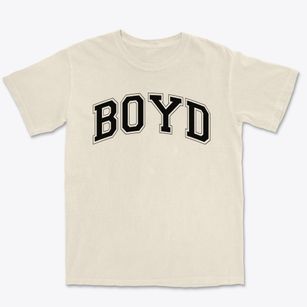 Boyd Elementary School Varsity Arch Premium Heavyweight T-shirt