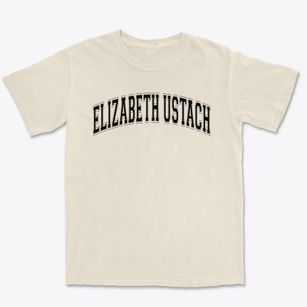 Elizabeth Ustach Middle School Varsity Arch Premium Heavyweight T-shirt