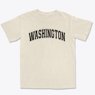 Washington Elementary School Varsity Arch Premium Heavyweight T-shirt