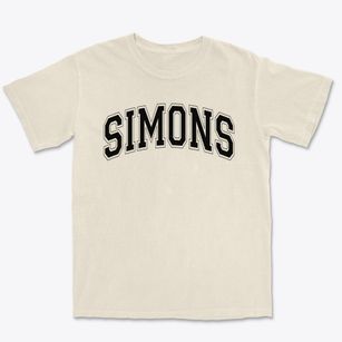 Simons Middle School Varsity Arch Premium Heavyweight T-shirt