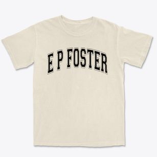 E P Foster Elementary School Varsity Arch Premium Heavyweight T-shirt