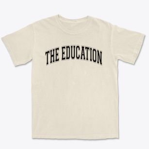 The Education Station Varsity Arch Premium Heavyweight T-shirt