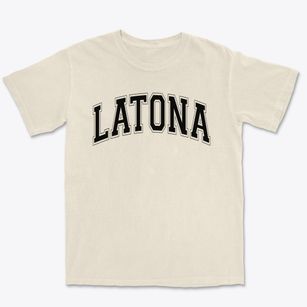 Latona Elementary School Varsity Arch Premium Heavyweight T-shirt