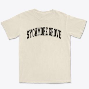 Sycamore Grove School Varsity Arch Premium Heavyweight T-shirt