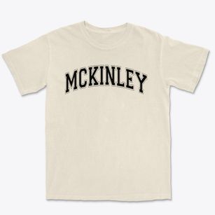 Mckinley Elementary School Varsity Arch Premium Heavyweight T-shirt