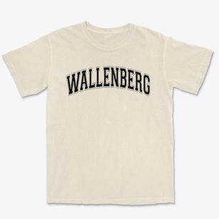 Wallenberg Traditional High School Varsity Arch Premium Heavyweight T-shirt