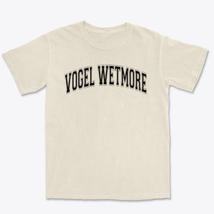 Vogel Wetmore Elementary School Varsity Arch Premium Heavyweight T-shirt