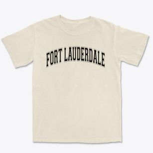 Fort Lauderdale Christian School Varsity Arch Premium Heavyweight T-shirt