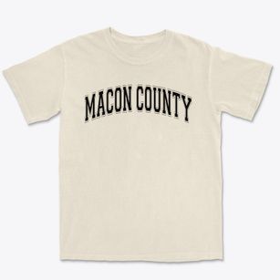 Macon County High School Varsity Arch Premium Heavyweight T-shirt