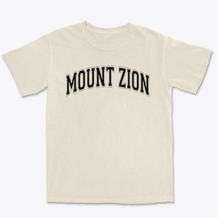 Mount Zion Christian Academy Varsity Arch Premium Heavyweight T-shirt