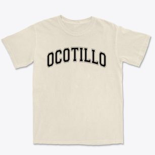 Ocotillo Elementary School Varsity Arch Premium Heavyweight T-shirt