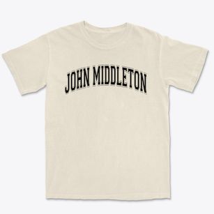 John Middleton Elementary School Varsity Arch Premium Heavyweight T-shirt
