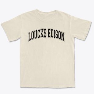 Loucks Edison Academy Varsity Arch Premium Heavyweight T-shirt