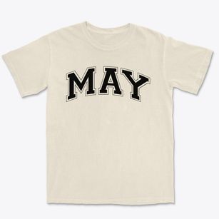 May Elementary School Varsity Arch Premium Heavyweight T-shirt