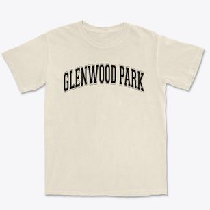 Glenwood Park Elementary School Varsity Arch Premium Heavyweight T-shirt