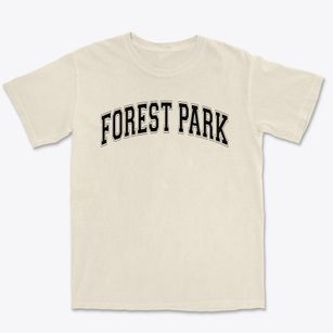 Forest Park Elementary School Varsity Arch Premium Heavyweight T-shirt