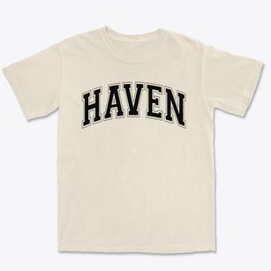 Haven Christian Day School Varsity Arch Premium Heavyweight T-shirt
