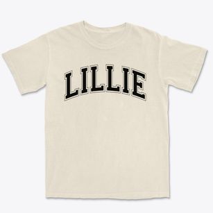 Lillie Middle School Varsity Arch Premium Heavyweight T-shirt