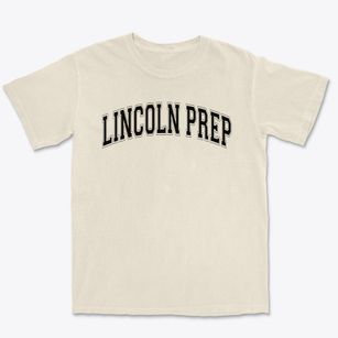 Lincoln Preparatory School Varsity Arch Premium Heavyweight T-shirt