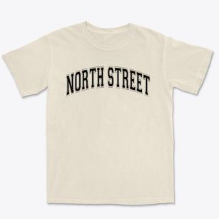 North Street Elementary School Varsity Arch Premium Heavyweight T-shirt