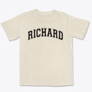 Richard Elementary School Varsity Arch Premium Heavyweight T-shirt