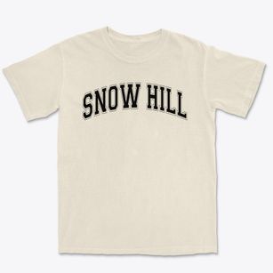 Snow Hill Elementary School Varsity Arch Premium Heavyweight T-shirt