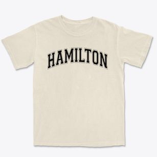 Hamilton Elementary School Varsity Arch Premium Heavyweight T-shirt
