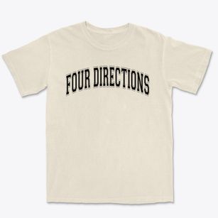 Four Directions Charter School Varsity Arch Premium Heavyweight T-shirt