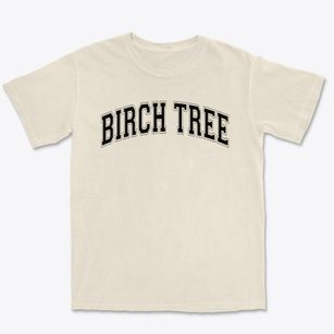 Birch Tree Elementary School Varsity Arch Premium Heavyweight T-shirt