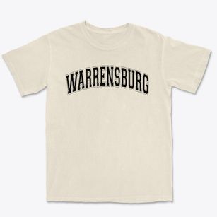 Warrensburg High School Varsity Arch Premium Heavyweight T-shirt